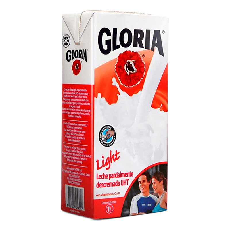 LECHE GLORIA LIGHT 1LT