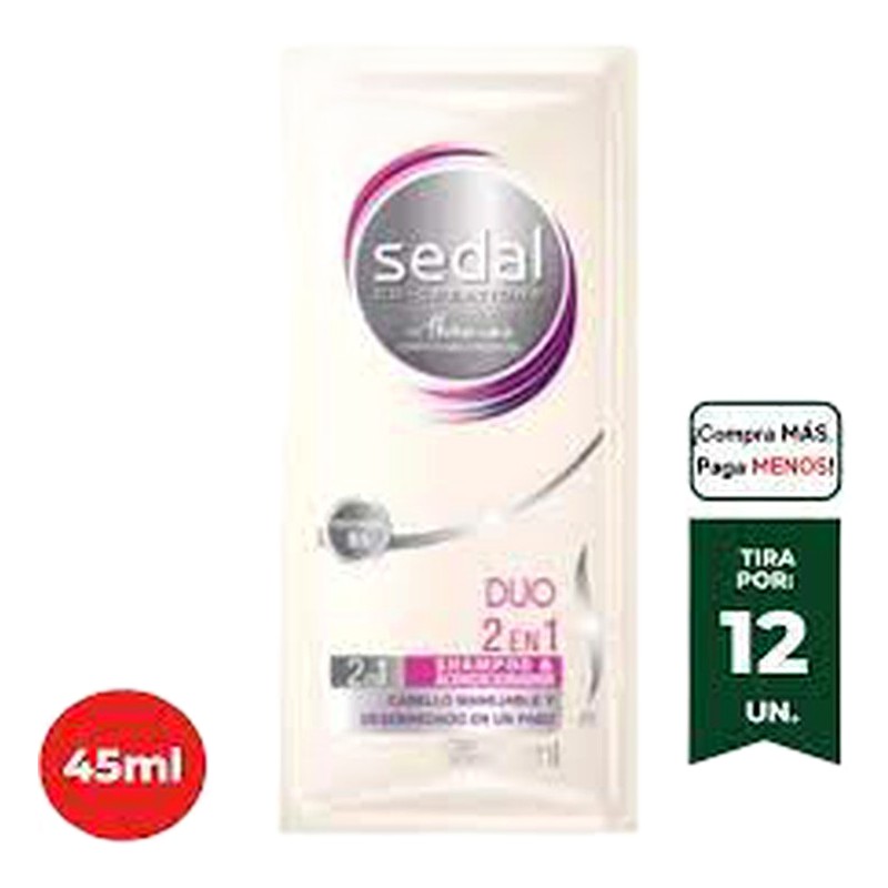 SHAMPOO SEDAL DUO 2 EN 1 SACHET 45ML 