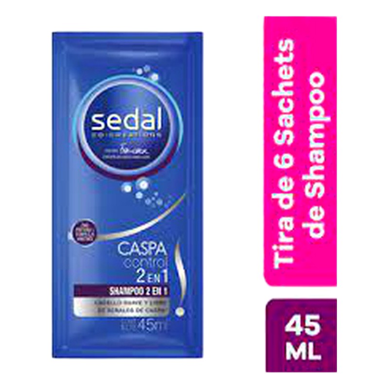 SHAMPOO SEDAL CASPA CONTROL 2 EN 1 45ML 