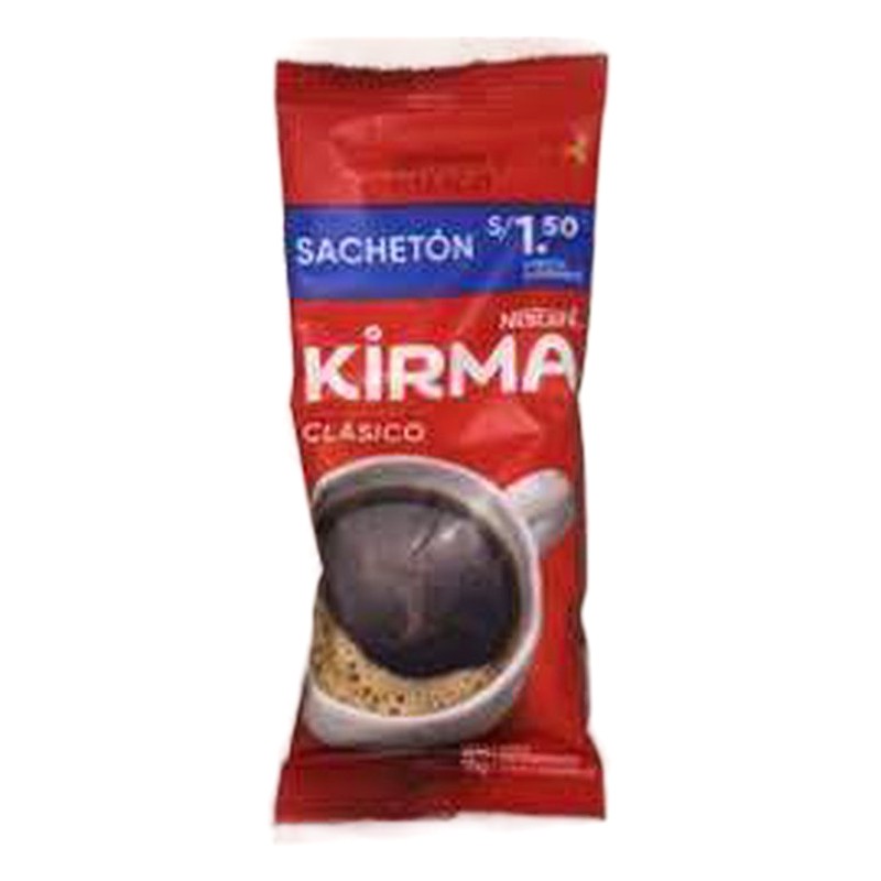 CAFE KIRMA CLASICO SACHETON 15GR 